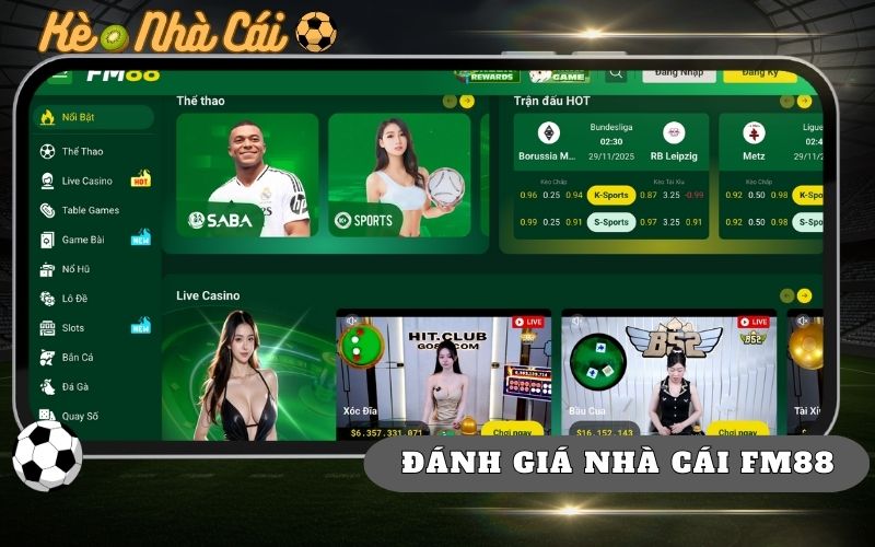 Đánh Giá Nhà Cái FM88 - Nhìn Từ Trải Nghiệm Thực Tế 1 Đánh Giá Nhà Cái FM88 - Nhìn Từ Trải Nghiệm Thực Tế