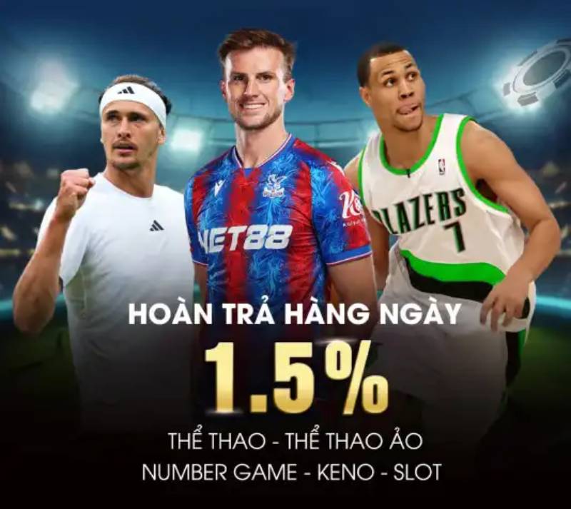 Khuyến Mãi Thể Thao FC88 - Tiền Thưởng Lần Đầu Cho Newbie 4 Hoàn trả mỗi ngày – ưu đãi quan trọng nhất