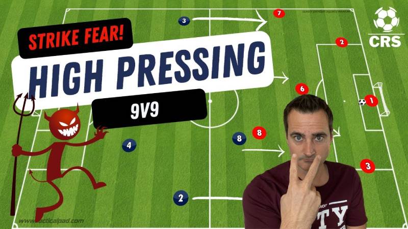 Pressing Tầm Cao Là Gì? Chiến Thuật Tạo Nên Nhịp Độ Nghẹt Thở 2 Pressing tầm cao là gì?