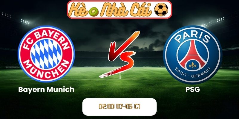 Soi kèo trận đấu Bayern Munich vs PSG (02:00 07-05, C1) 6 Bayern Munich vs PSG
